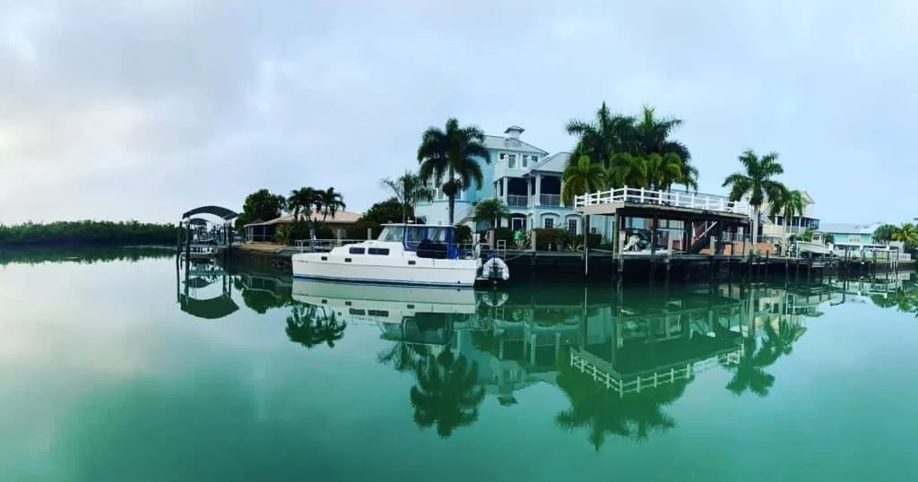 We love staying in a canal home on Marco Island. 