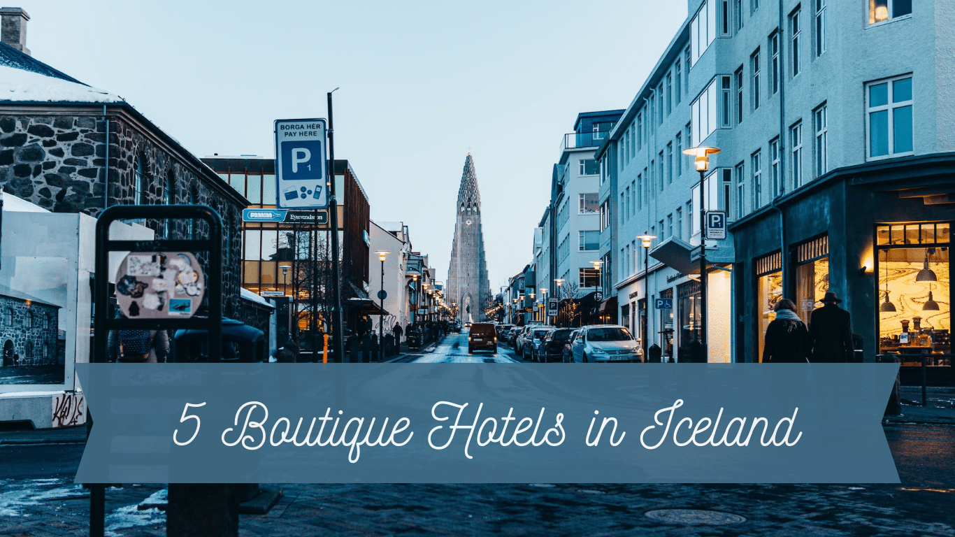 Boutique hotels in Iceland and unique places to stay.