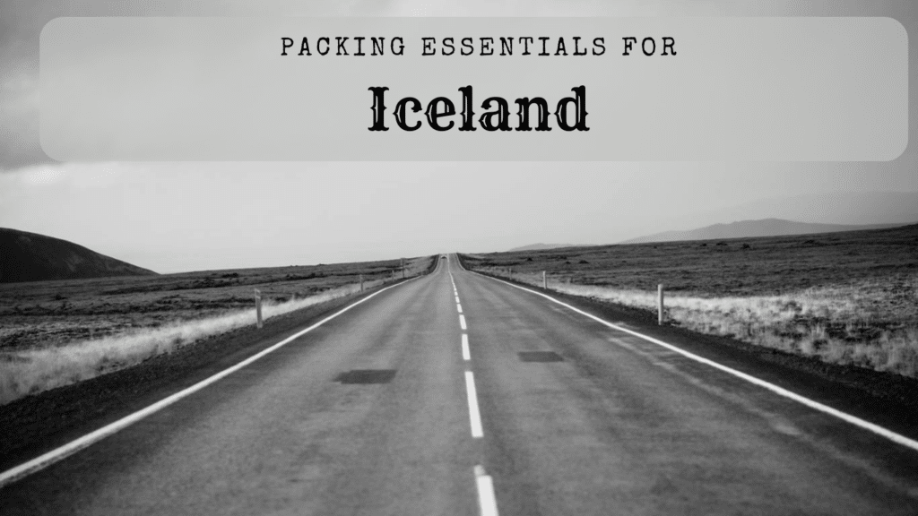 Packing list to Iceland