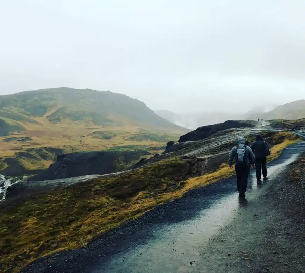 Reykjadalur hot springs hike