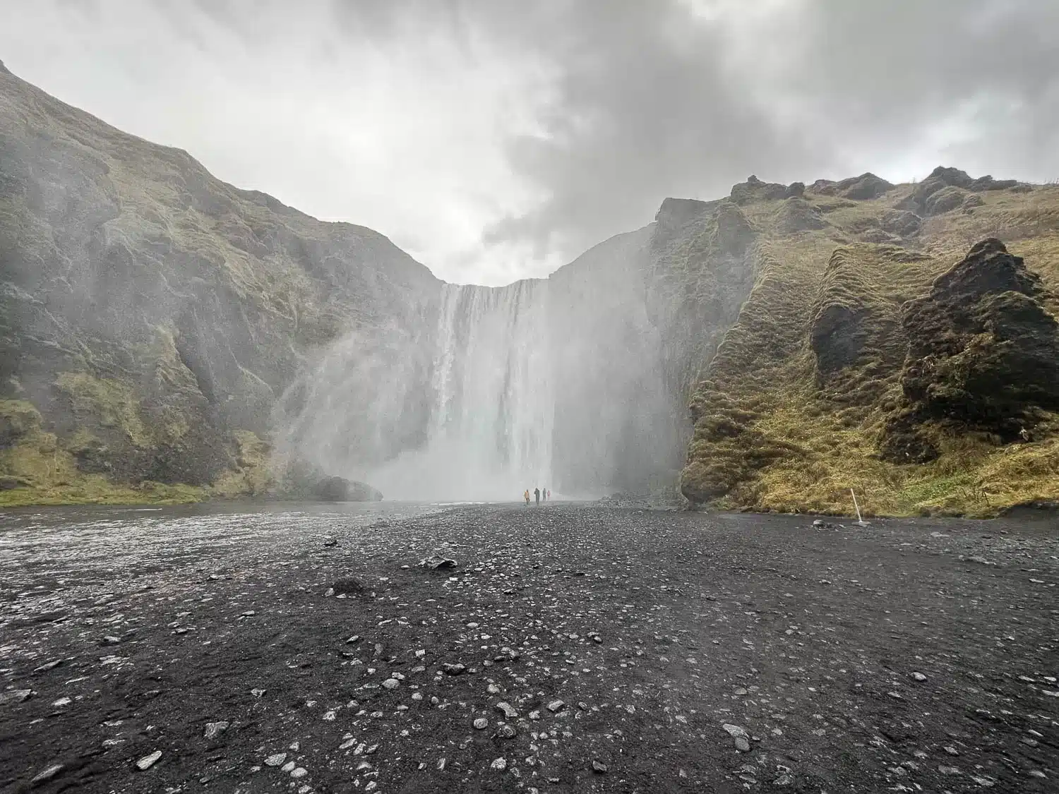 Skogafoss was one of our stops on this Iceland roadtrip itinerary with a car. 