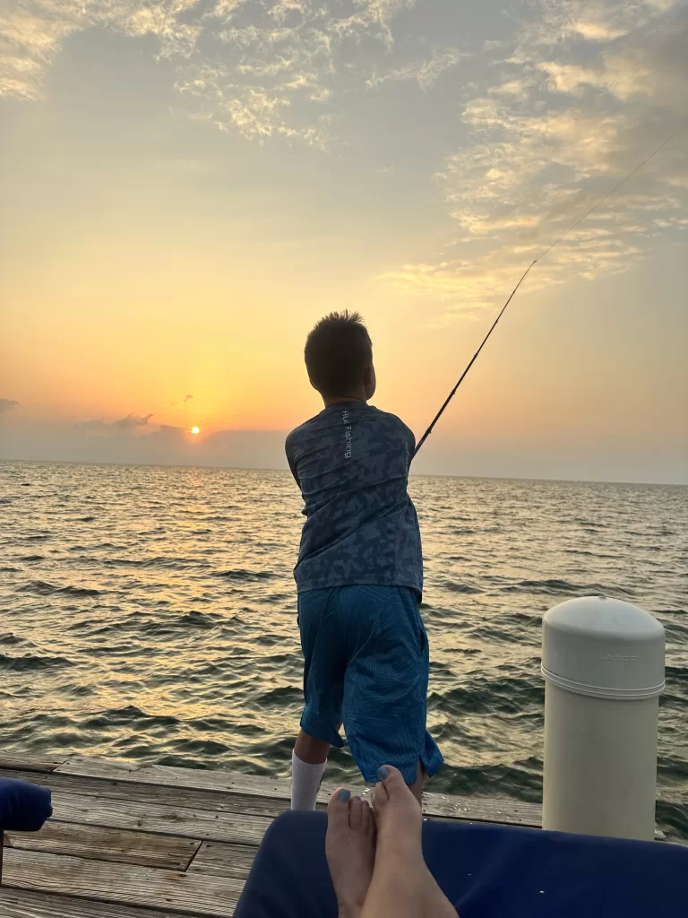 Fishing is one of the top things to do in Caye Caulker, Belize.