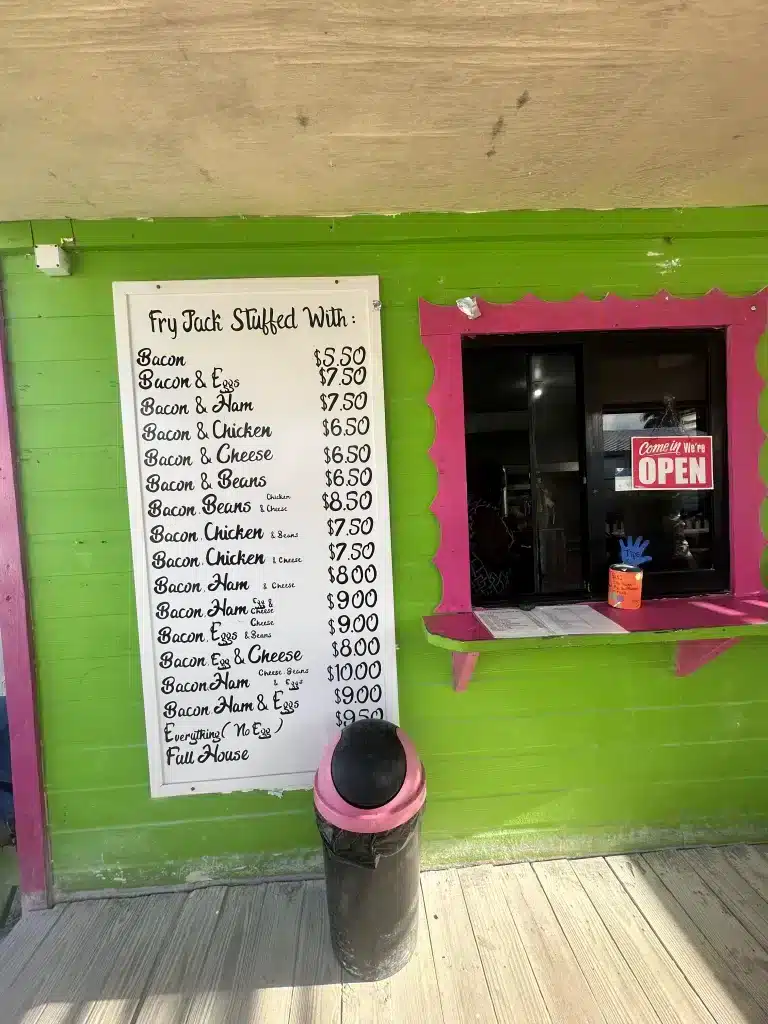 On any list of things to do on Caye Caulker or San Pedro, Belize should be trying Fry Jack's with your family. 