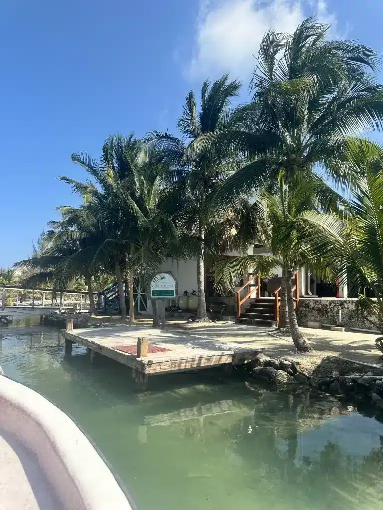 Turtle Island is a secluded resort in Sand Pedro, Belize, the perfect place to spend a week on vacation.