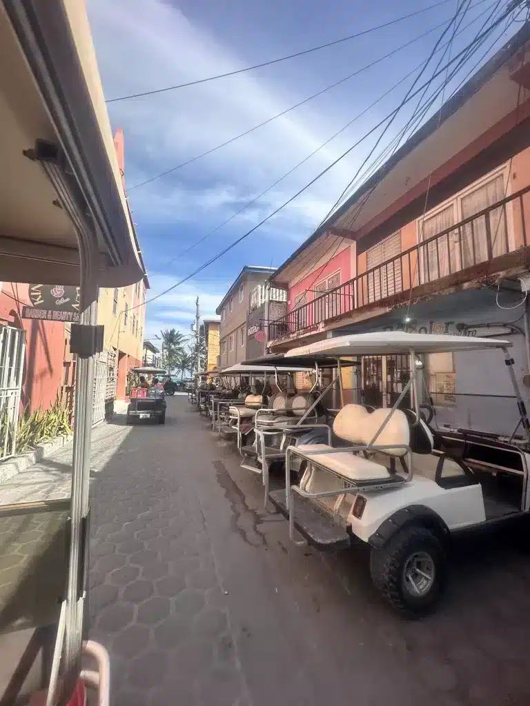 Rent a golf cart in San Pedro to discover all the fun things to do