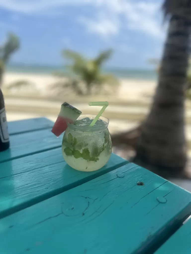 While spending one week in Belize, make sure add, trying a mojito, to your itinerary. 