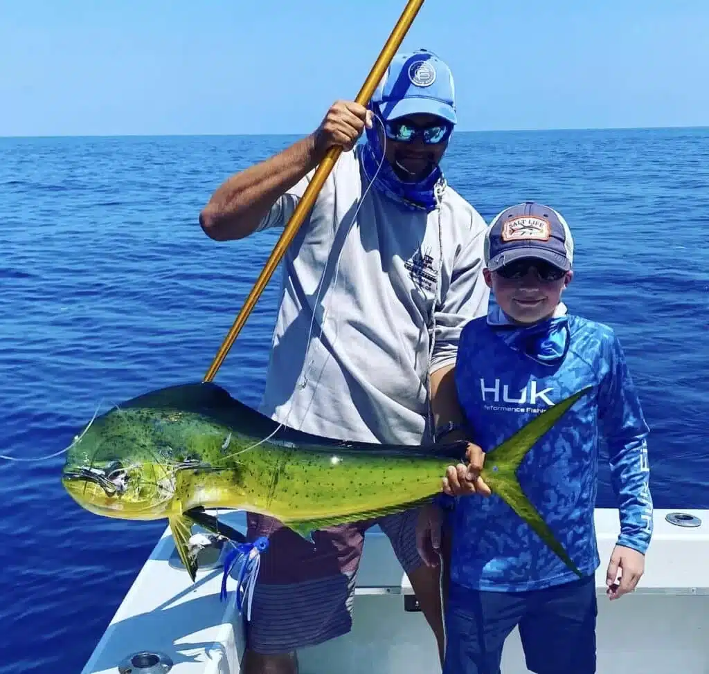 Mahi fishing was on our 7 day Costa Rica itinerary.