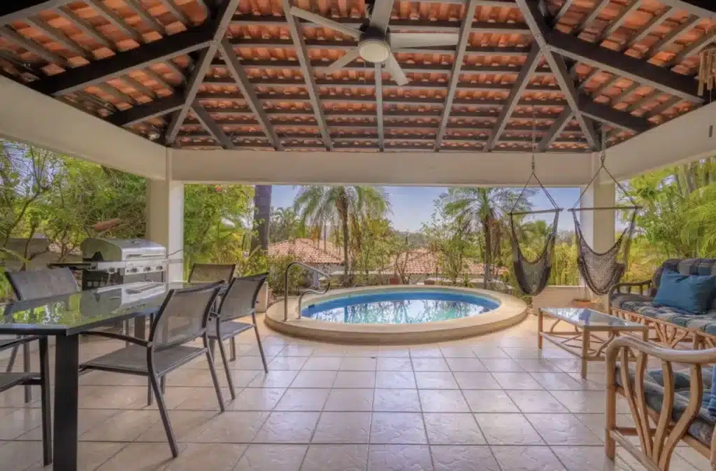 My kids loved having a plunge pool on our Guanacaste itinerary with family. 