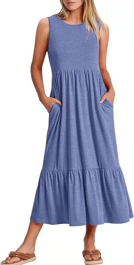 Casual sundress for a Florida packing list printable pdf.