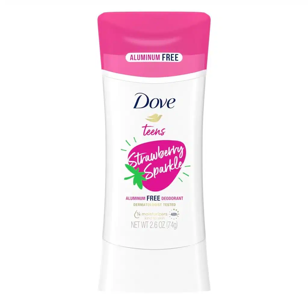 Deodorant for the teen girl backpack. 