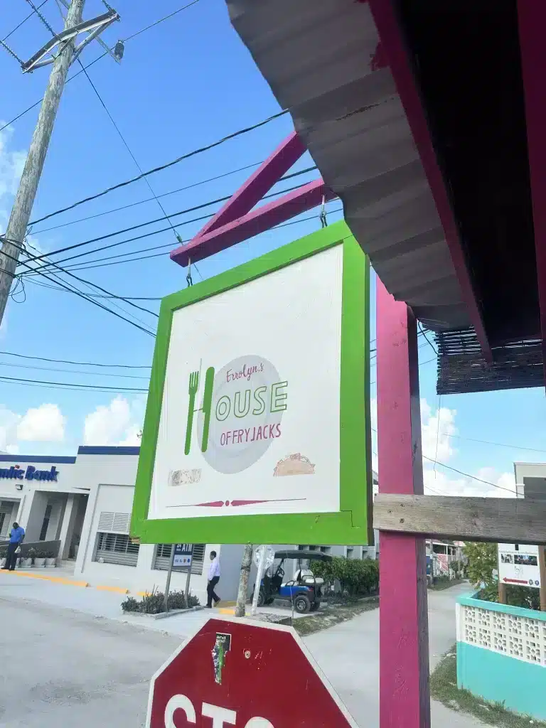 Erolyn's House of Fry Jacks was a favorite place for the kids on Caye Caulker.