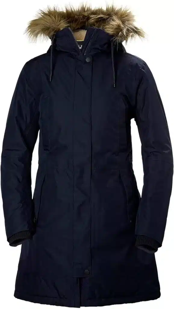 Helly Hansen parka is needed often and should be on a fall packing list for Iceland.