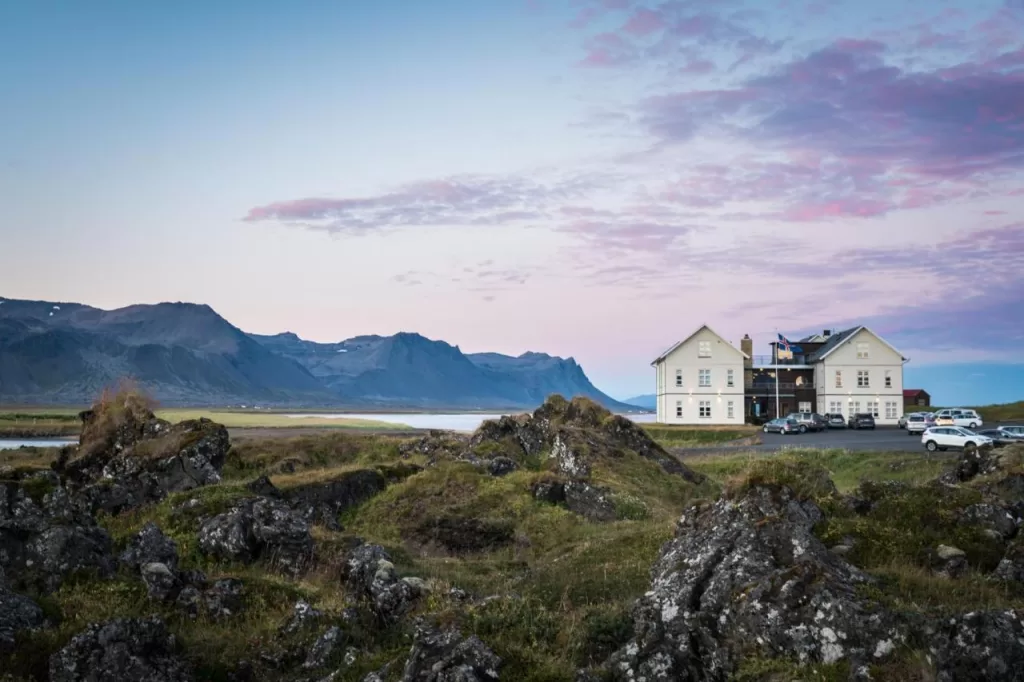 Hotel Budir  is a boutique hotel on Snaefellsnes. 