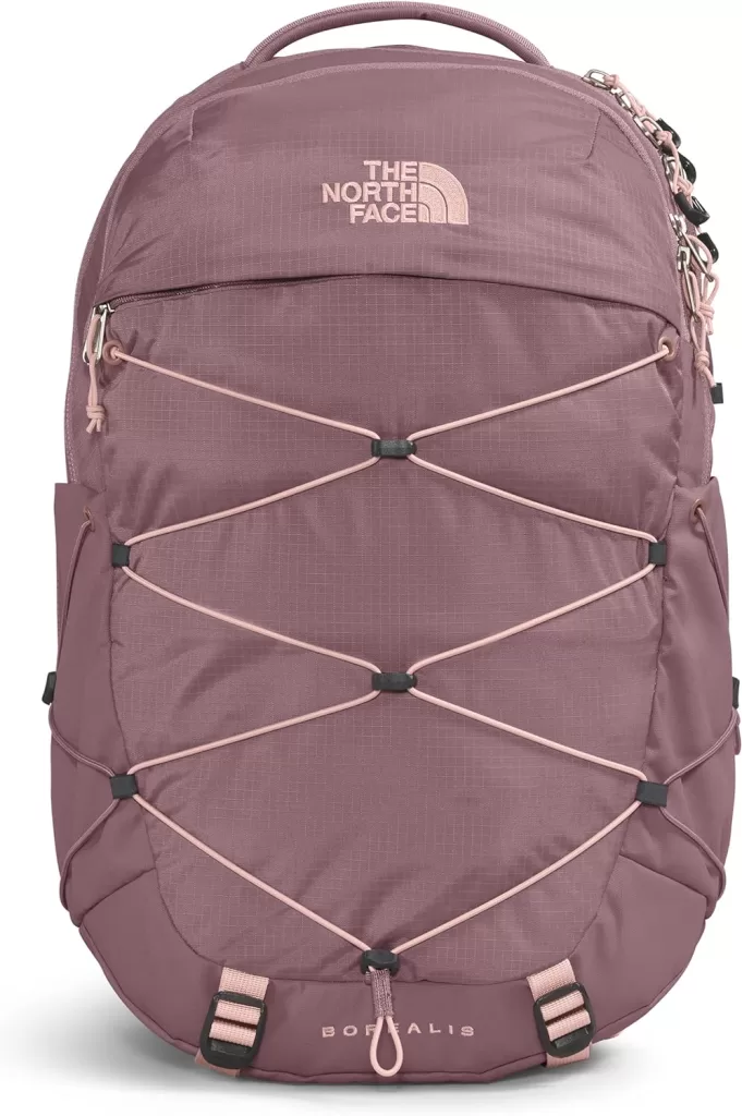 A cute and trendy pink backpack for your teen girl to add to her school shopping supply list. 