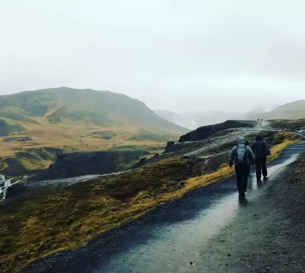 Reykjadalur Hot Springs hike along the Golden Circle in Iceland is the last stop on my map.