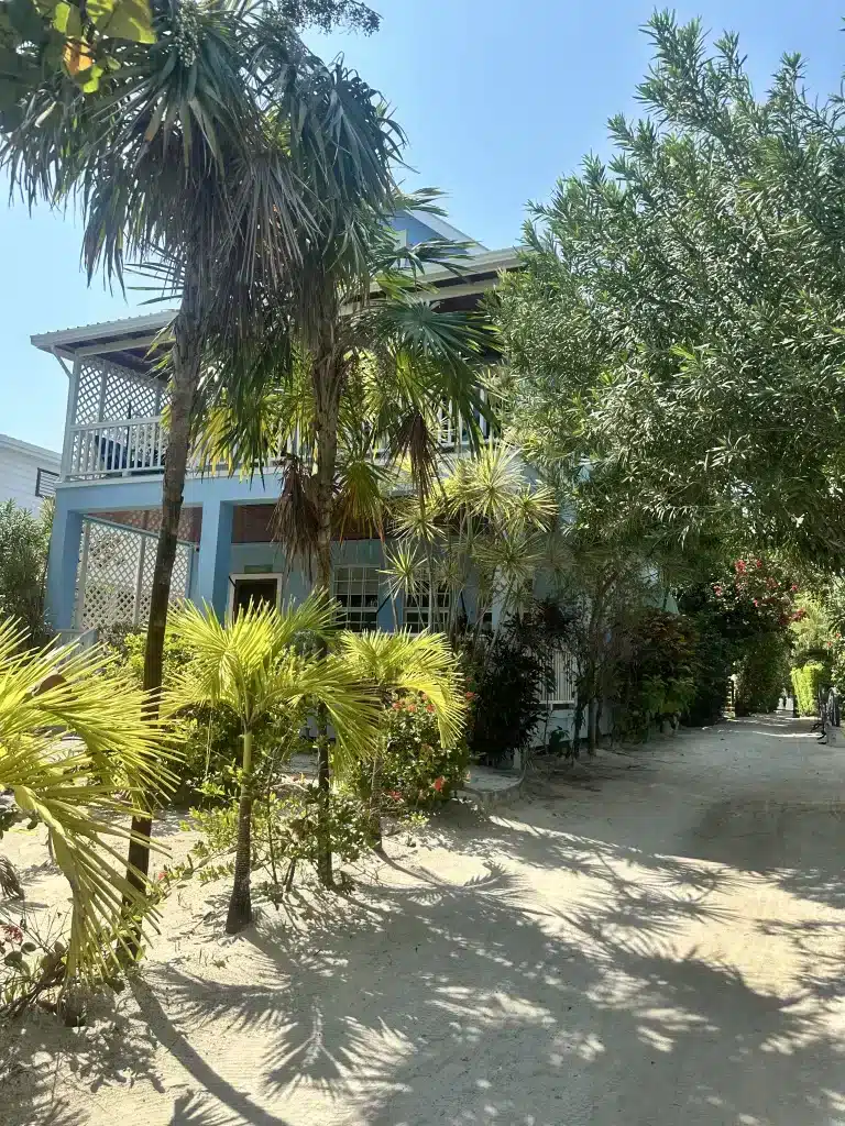 Sandy's Secret home rental on Caye Caulker.