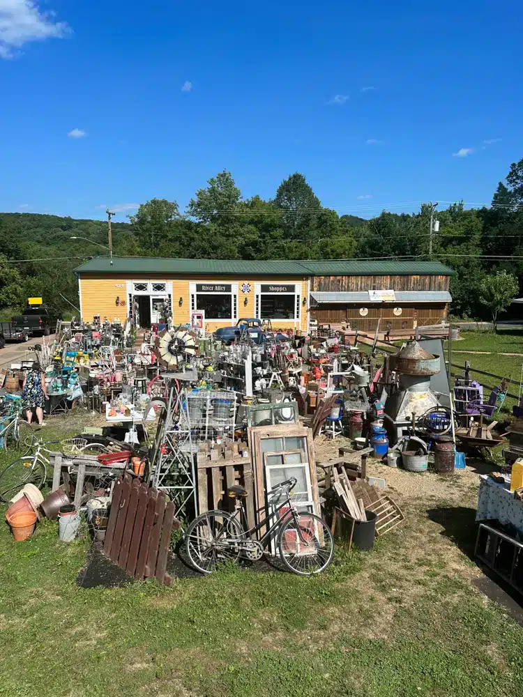 Antique shopping is an activity in Taylors Falls, MN and one of its attractions. 