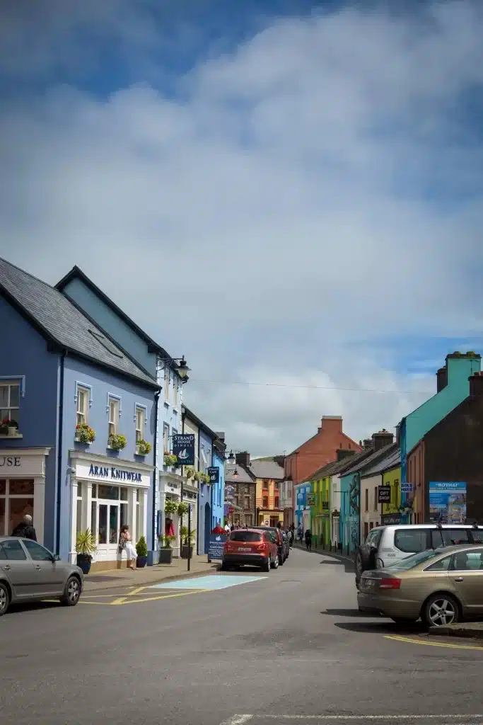 The town of Dingle is a charming city in Ireland.