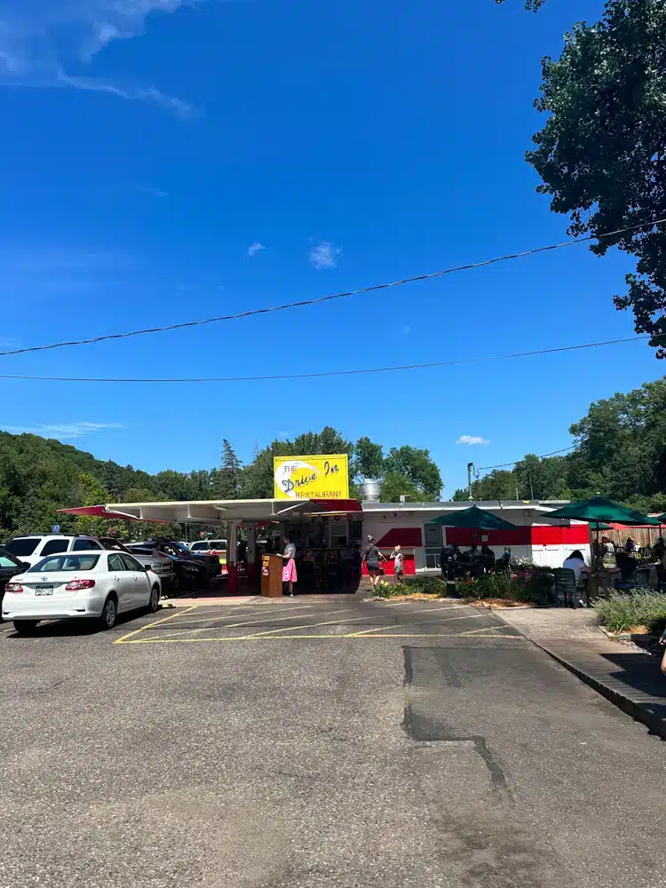 The Drive-in is a Taylors Falls, MN attraction and fun place to eat.