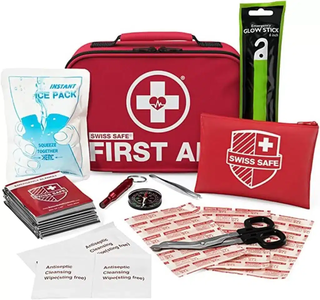 A first aid kit is one of my favorite travel essentials on amazon.