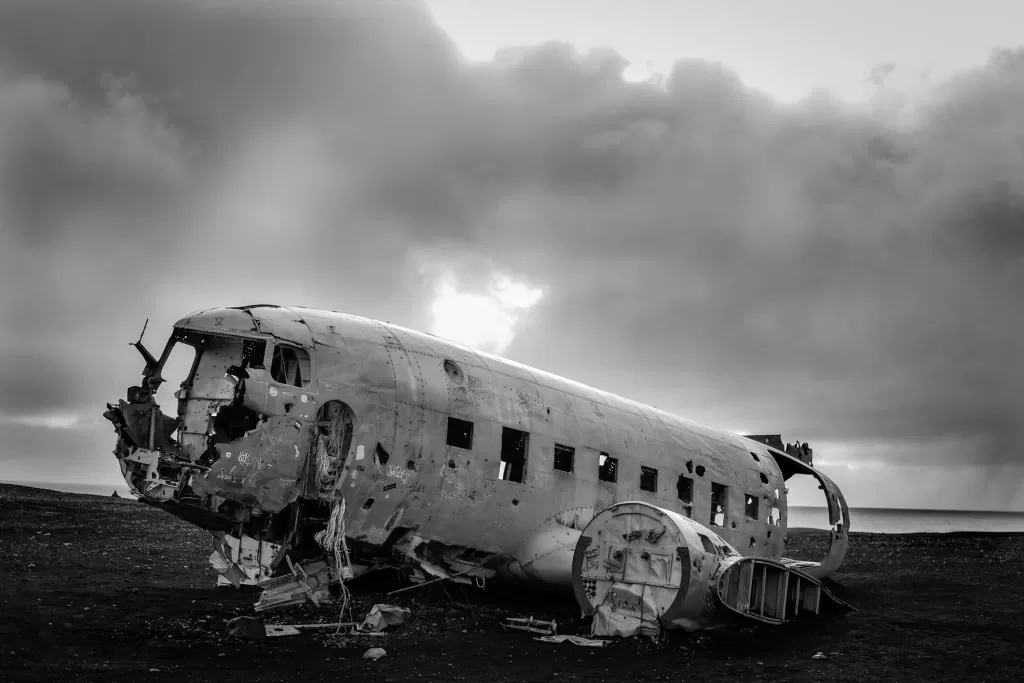 The Solheimasandur plane wreck.