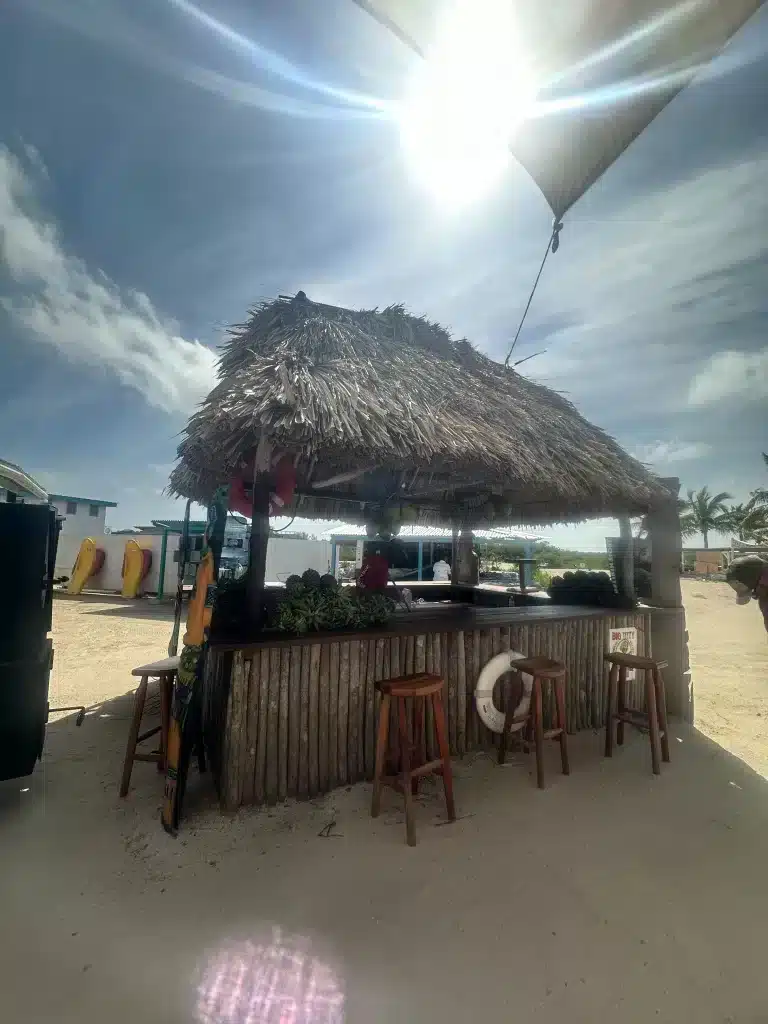 A hut at Secret Beach.