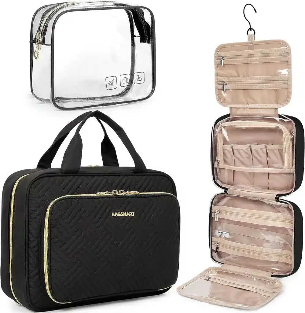 A toiletry bag is one of the Amazon Prime Deals. 