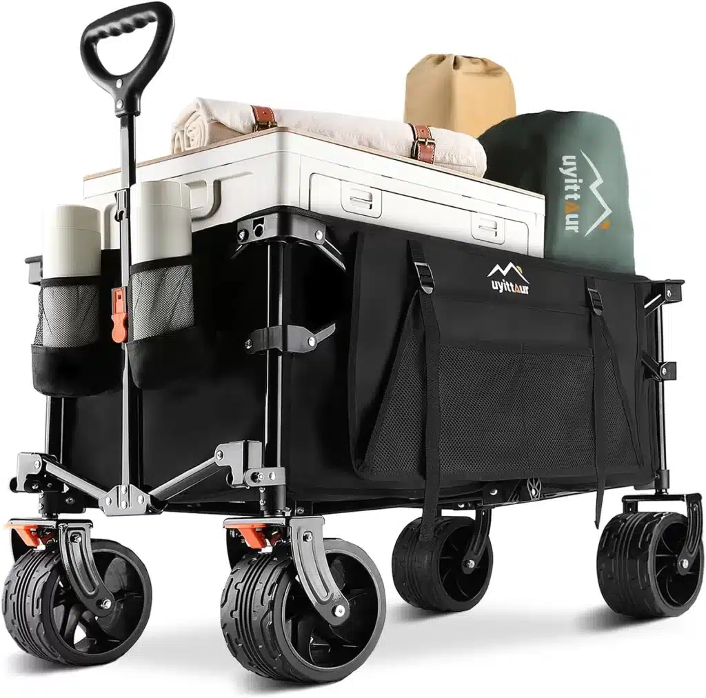 A wagon is a great tool to hold the items on your packing list for the zoo.