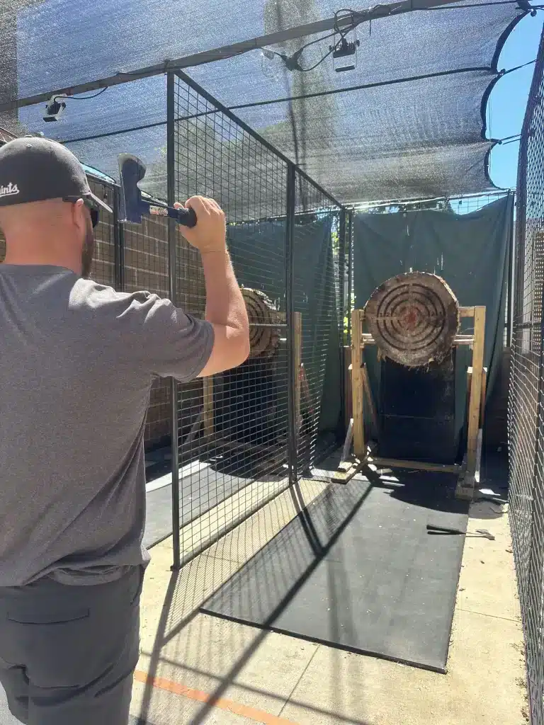 If you're looking for weekend activities, try axe throwing at The Lumbarjack in Stillwater, MN.