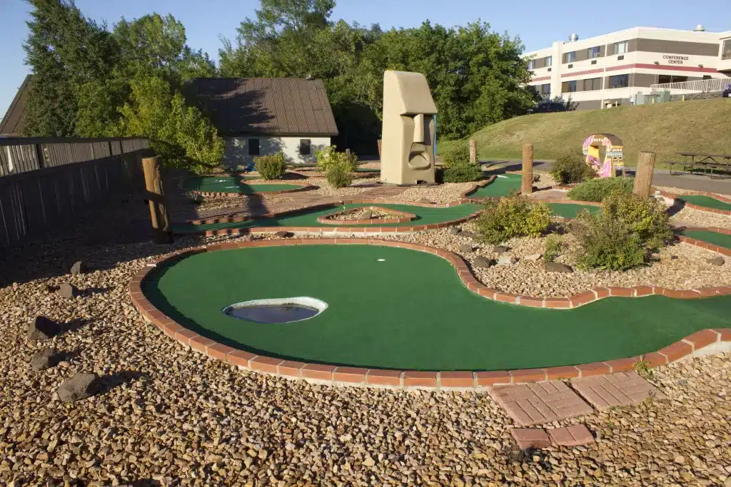 Mini golf is a fun option at Edgewater.