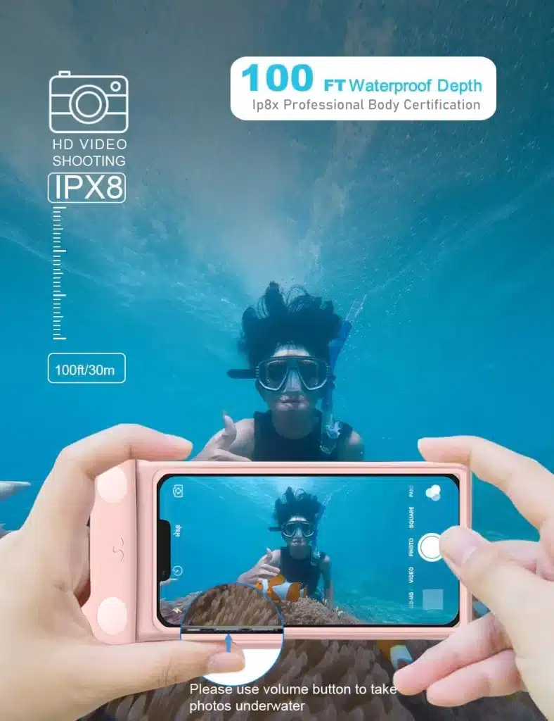 If water activities is on your list of things to do on Caye Caulker or San Pedro, consider adding a waterproof phone case to your packing list. 