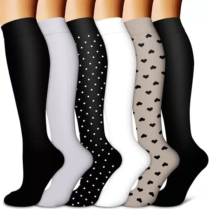 If you're looking for a unique gifts for someone traveling abroad, consider compression socks.