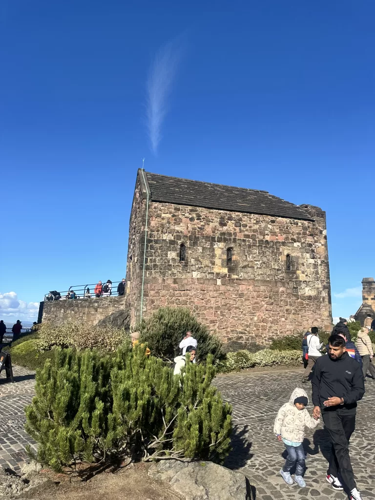 The chapel in Edinburgh Castle