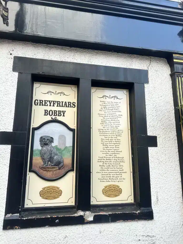 Checking out Greyfriars Bobby is a great thing to do in Edinburgh city center. 