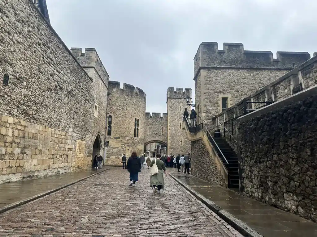 In this 7 day UK travel itinerary, we toured the Tower of London. 