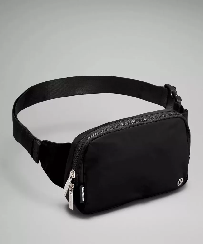 A lululemon crossbody bag is great for your Scotland packing list. 