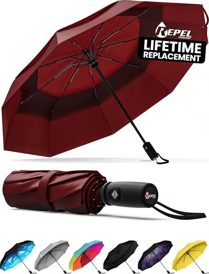 An umbrella is a good idea to have on your packing list to Northern Ireland in October. 