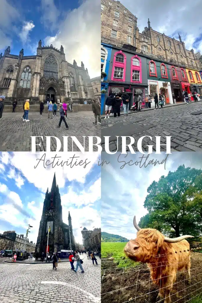 The top things to do in Edinburgh, Scotland. 