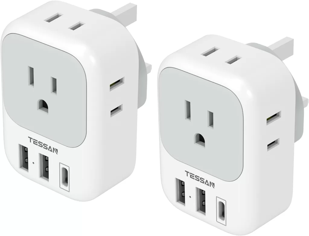 A power adapter is on your printable Northern Ireland packing list. 