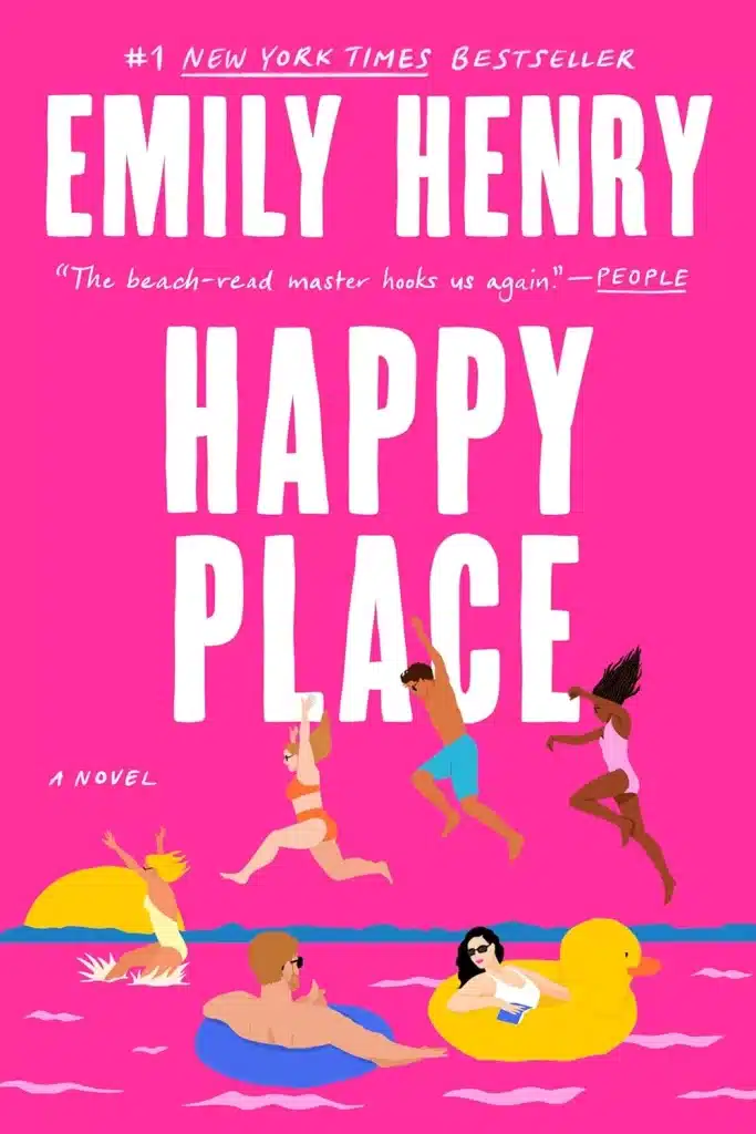 Happy Place is one of Emily Henry great books for your next beach vacation, a great add for the reading list. 