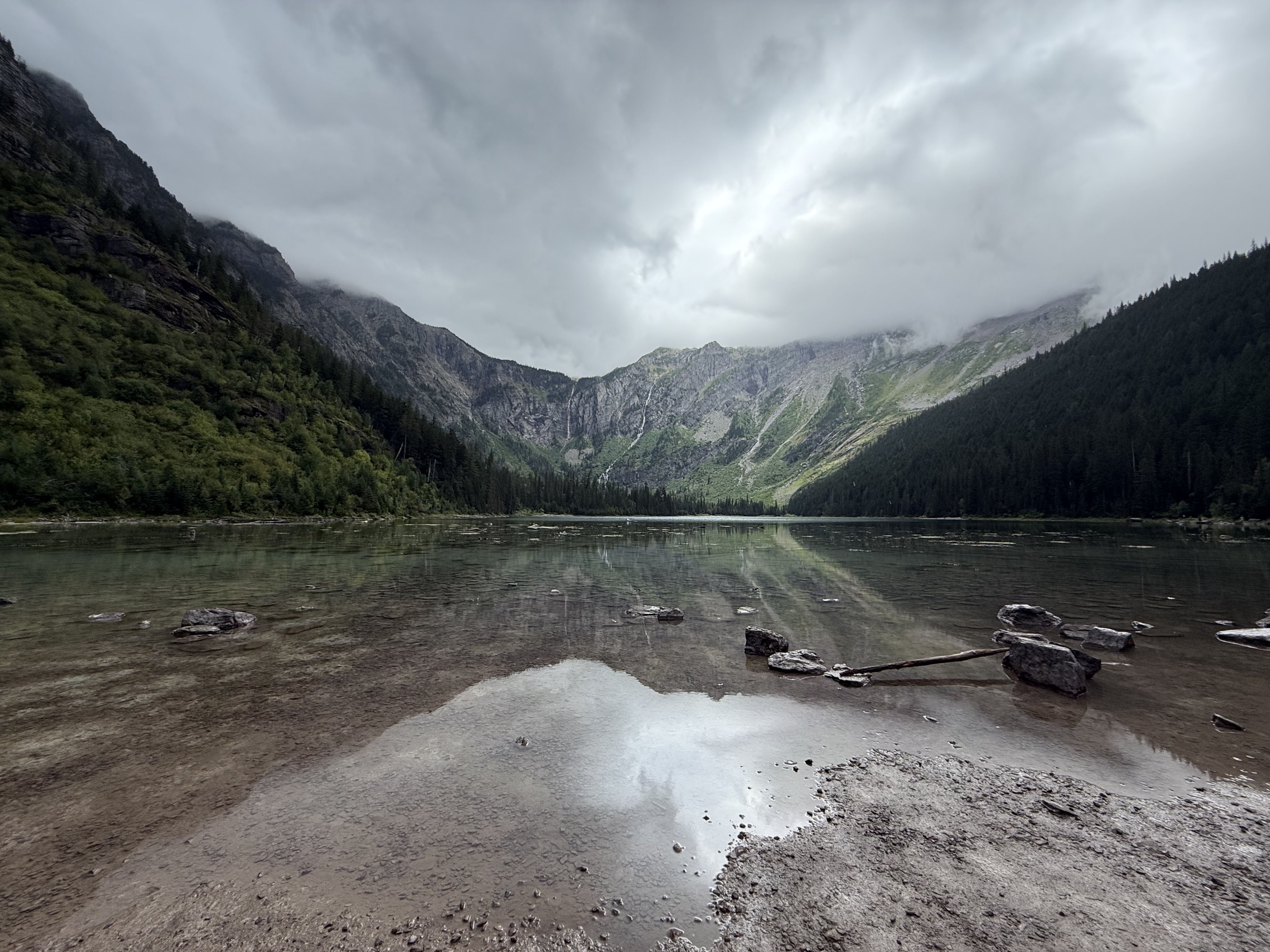Avalanche Lake hike in Glacier National Park is a must-do trail for a GNP itinerary.